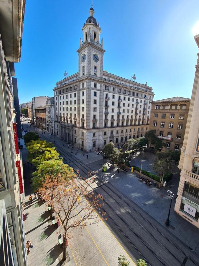Dos Torres Atico Duplex - Centrico Con Vistas A La Ciudad Apartment Zaragoza Exterior photo